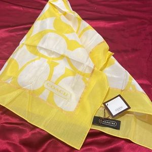 Coach scarf